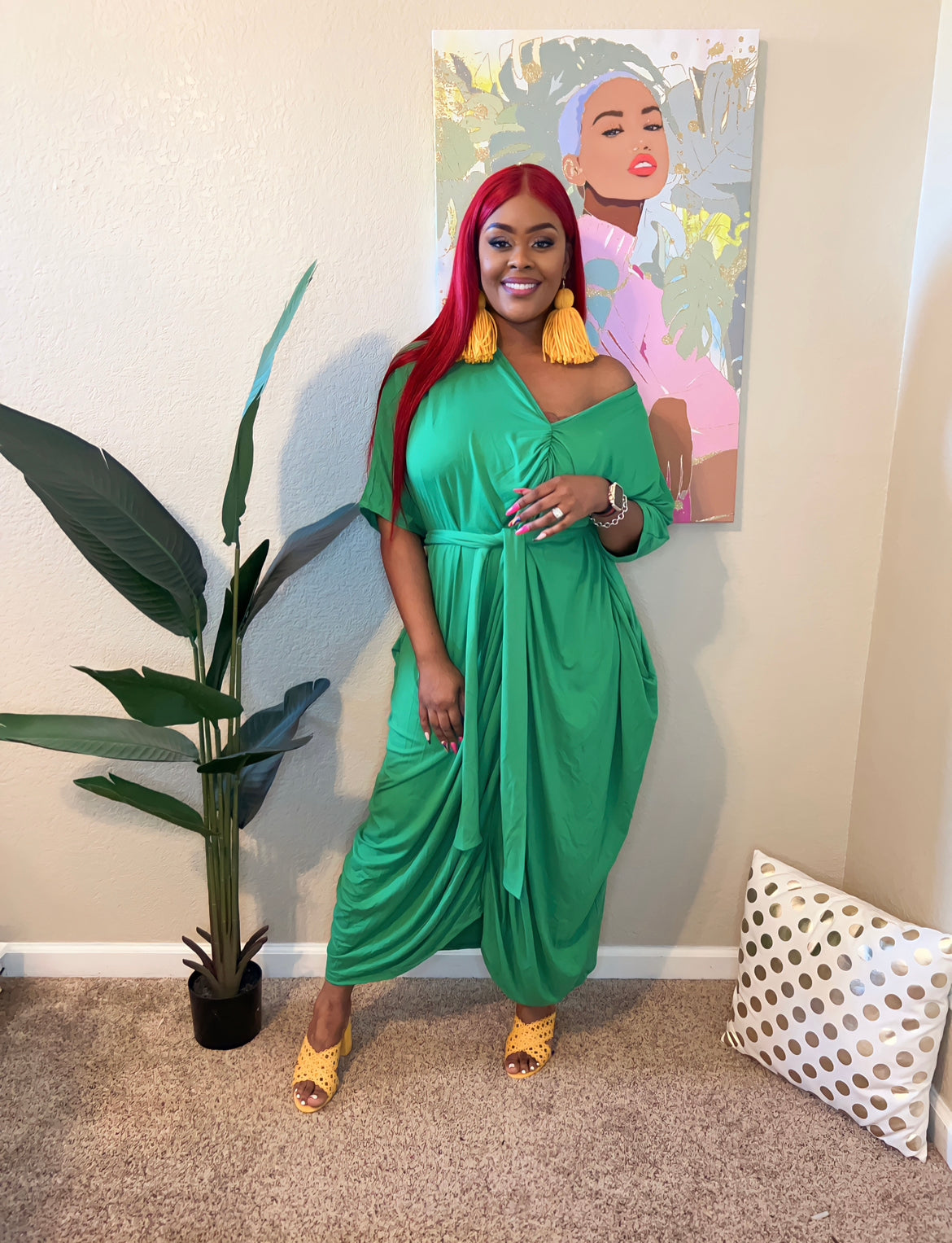 The Cutest Maxi - Green